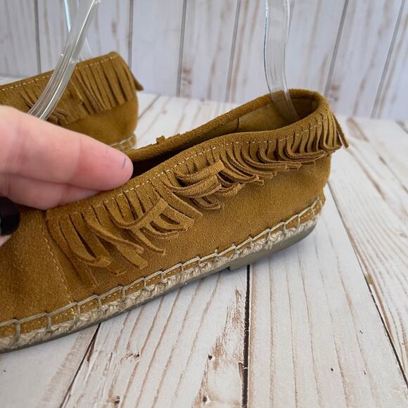 Scotch & Soda Fringe Moccasin Flats Size 7 - Picture 4 of 8